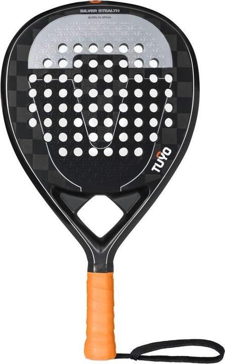 Actual product image Tuyo Silver Stealth Padel Racket