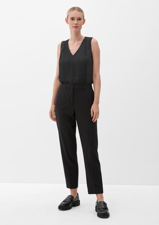 Immagine prodotto s.Oliver Bluse Blusentop mit Plisséefalten (34)