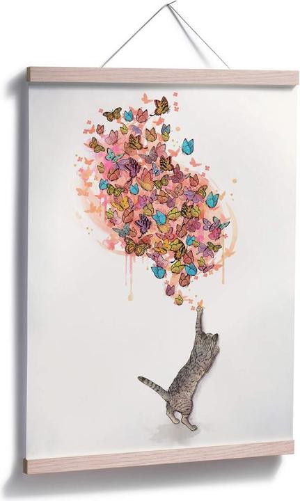 Produktbild Trenddeko Catching Butterflies (80 x 100 cm)