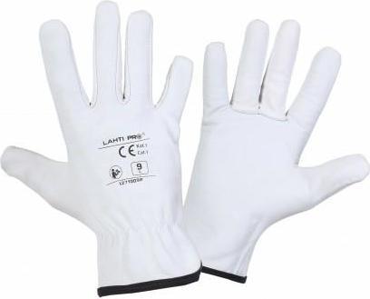 Consorte Graue Lederarbeit Handschuhe 9