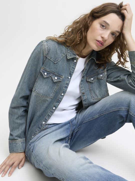 Actual product image JJXX Jxjules Ls Denim Shirt Dnm Ln (XL)