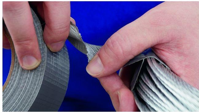 Actual product image tesa Concrete tape silver 50m:48mm (48 mm)