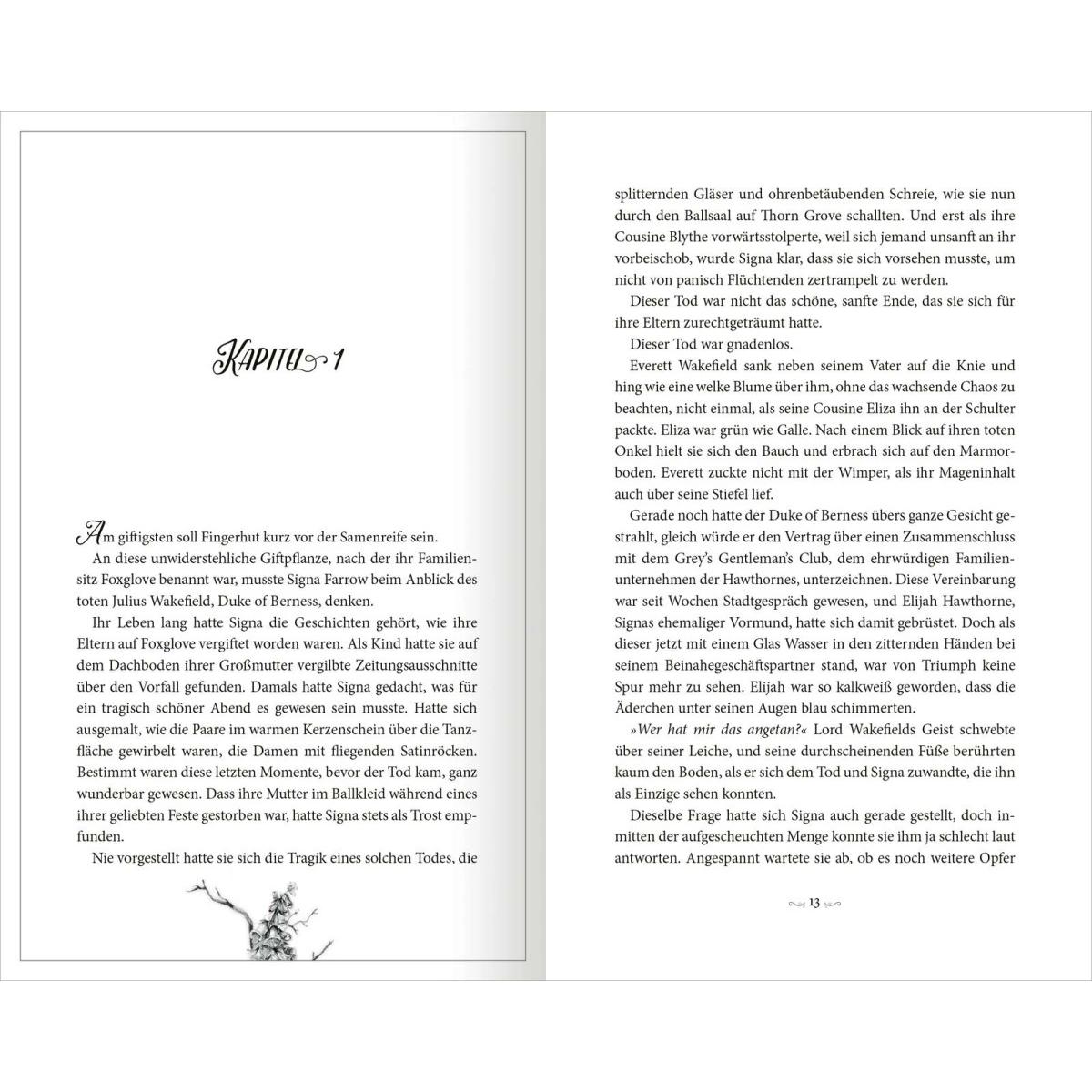 Thumbnail - Foxglove – Das Begehren des Todes (Belladonna 2), Kinderbücher von Petra Knese, Adalyn Grace