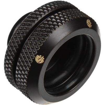 Bitspower Multi-Link Adapter Anschluss gerade G1/4 Zoll AG auf 16mm AD Hardtube, Wasserkühlung Anschluss, Schwarz
