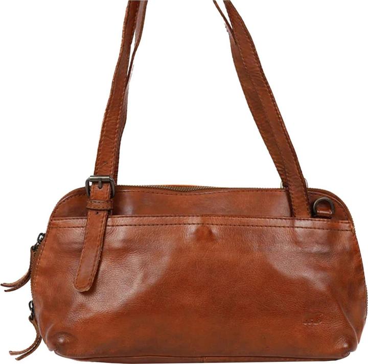 Immagine prodotto Bear Design Medium Schoudertas Dames - Leer - Daphne - Cognac