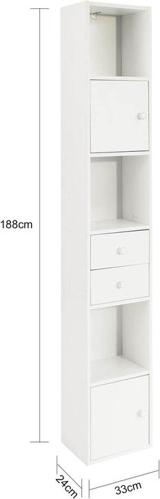 Immagine prodotto SoBuy Libreria con cassetti