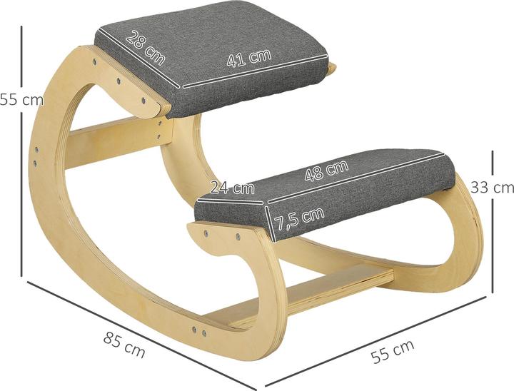 Image du produit Homcom Kniestuhl