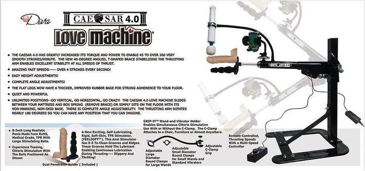 Actual product image Diva caesar 4.0 sex machine