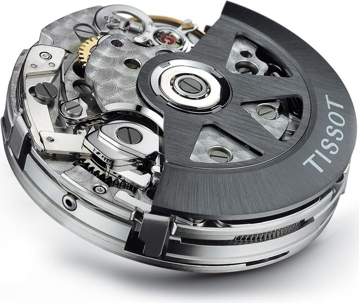 Actual product image Tissot PRS 516 Automatic Chronograph Alpine 2018 (Analogue wristwatch, Chronograph, 45 mm)