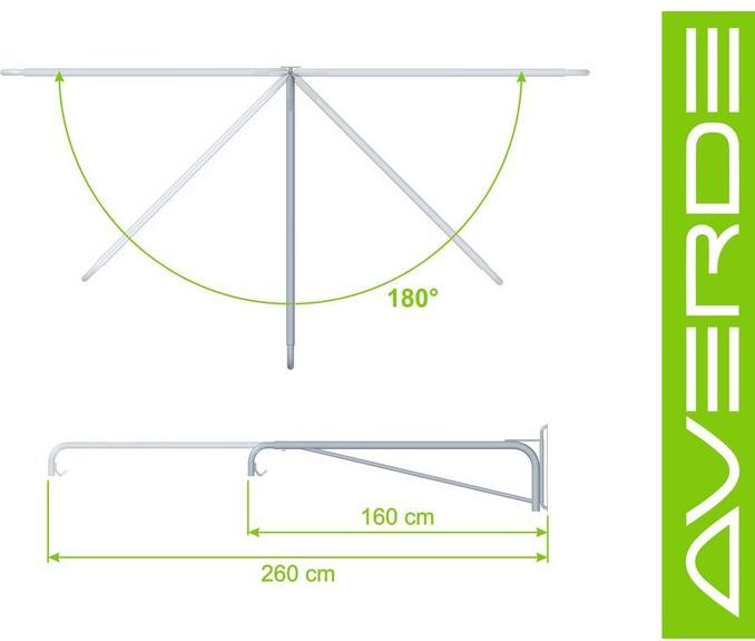 Actual product image Averde Schwenkarm für Pferdedusche oder Werkstatt