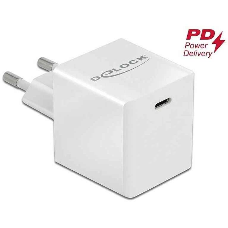 Thumbnail - Delock USB-Wandladegerät 41446 USB-C PD 3.0, 40 W (40 W), USB Ladegerät, Weiss