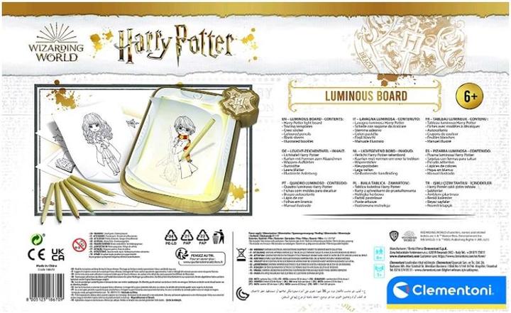 Image du produit Clementoni Tableau noir lumineux Harry Potter