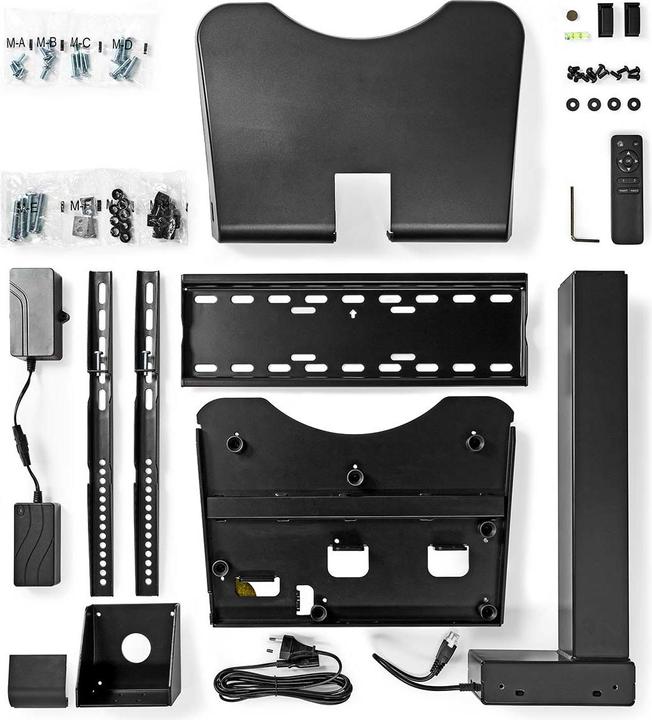 Image du produit Nedis Support TV motorisé | 32-65 " | poids maximum de l'écran supporté : 50 kg | Support | (50 kg, 32" - 65")