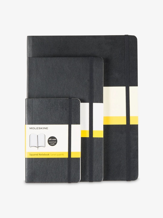 Immagine prodotto Moleskine Classico Soft (A5, Quadretti, Copertina morbida)