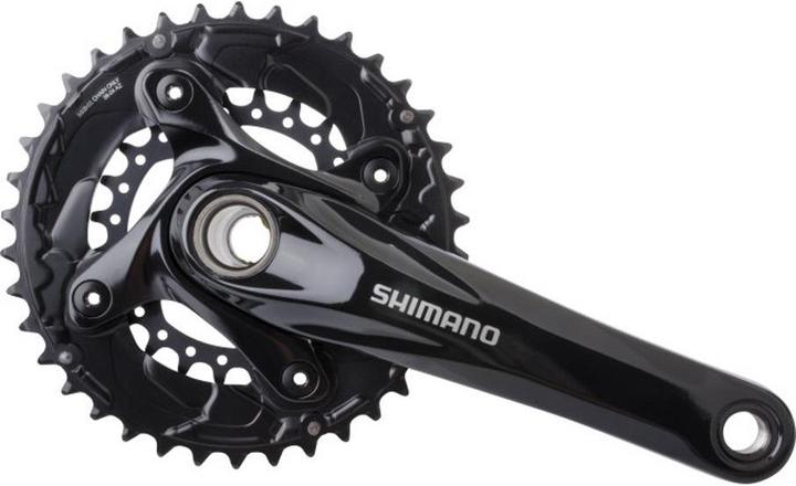 Shimano MTB FC-M627 Kurbelgarnitur 2x10-fach 36-22 Zähne