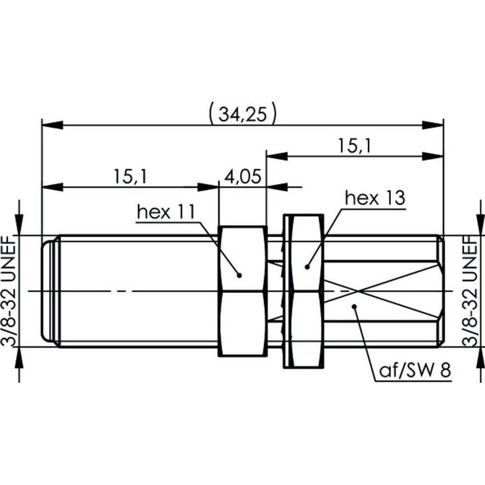 Thumbnail - Telegärtner F Einbaukupplung 75 Ohm, Bu-Bu, Isolierung PTFE geeignet für Stecker-Innenleiter Ø 0.54-1.06, HDTV T (Antenn...
