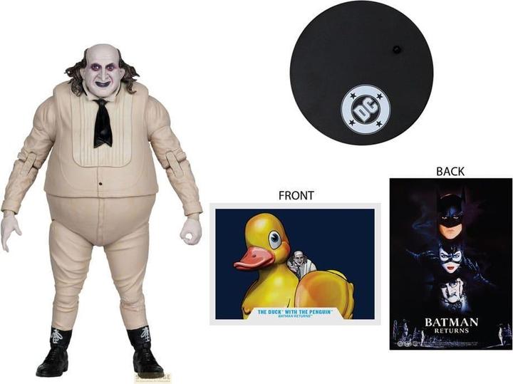 Actual product image McFarlane Batmans Rückkehr DC Multiverse Fahrzeug mit Actionfigur The Duck & Penguin 24 cm