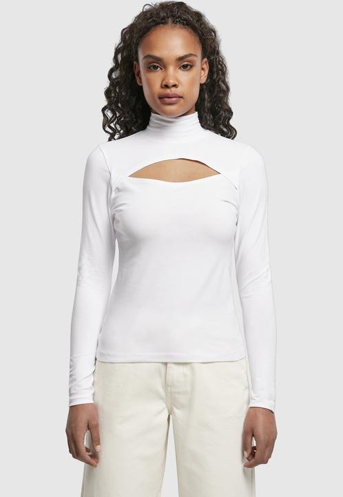 Actual product image Urban Classics Ladies Cut-Out Turtleneck Longsleeve (5XL)