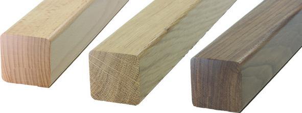 Actual product image OK-Line Wooden square handrails (Wood)
