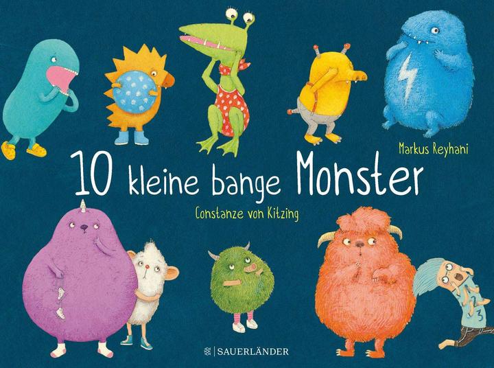 Image du produit 10 kleine bange Monster (Allemand, Markus Reyhani, 2018)