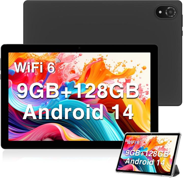 Produktbild Doogee U10 (Wifi Tablet - 10.1", 128 GB, 4 GB RAM) Grau (nur WLAN, 10.10", 128 GB, Grau)
