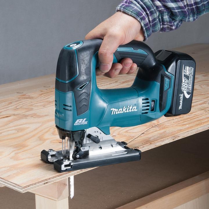 Produktbild Makita DJV 182 Z Akku Pendelhubstichsäge 18V Brushless Solo + 14x Sägeblatt - ohne Akku, ohne Ladege