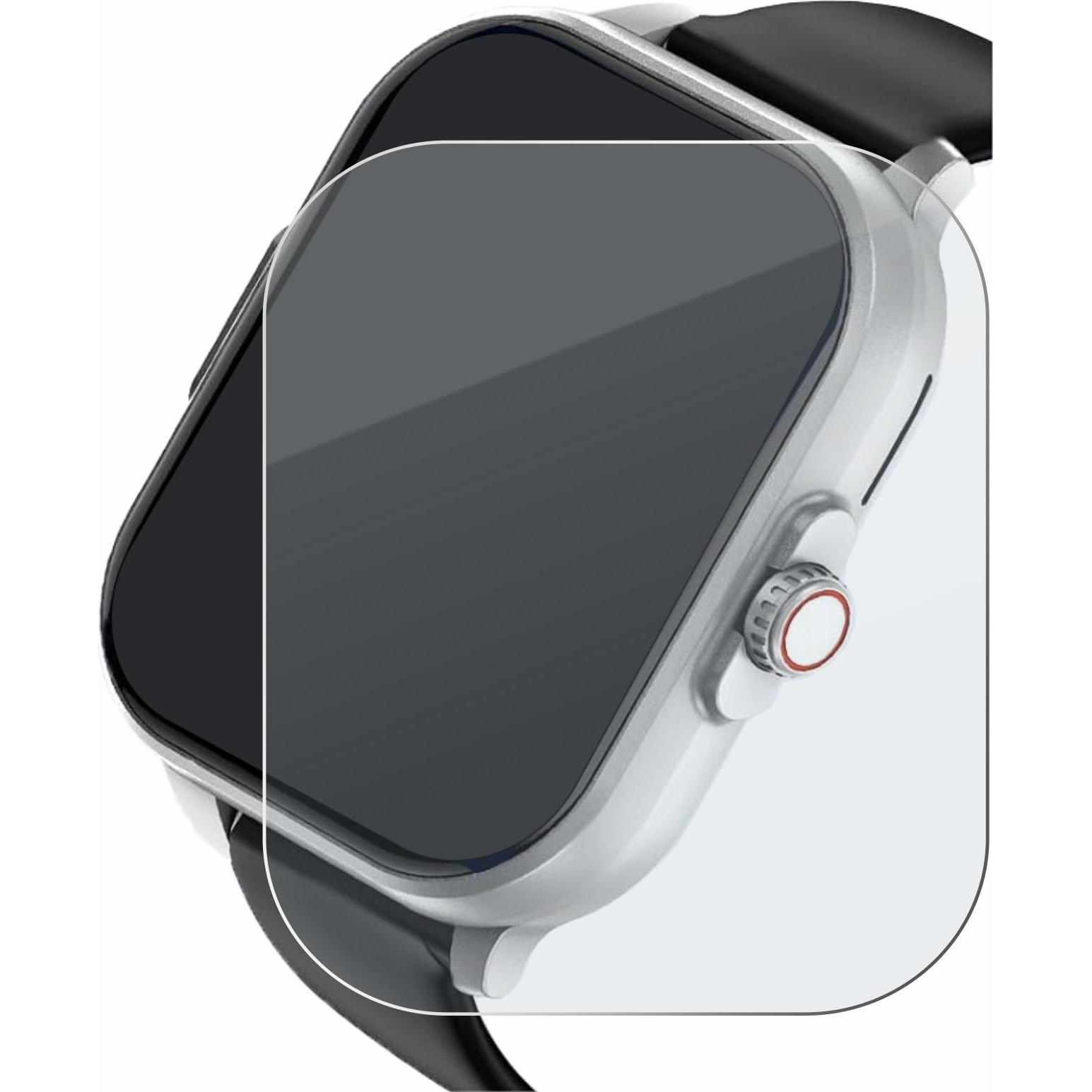 Thumbnail - upscreen Schutzglas Schutzfolie Displayschutz Display Schutz Glas Folie matt, Smartwatch Schutzfolie, Grau