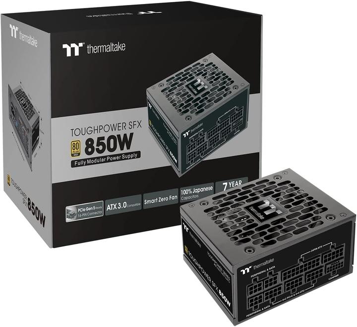Produktbild Thermaltake Tt Toughpower SFX 0850W EU PS-STP-0850FNFAGE-1 (850 W)