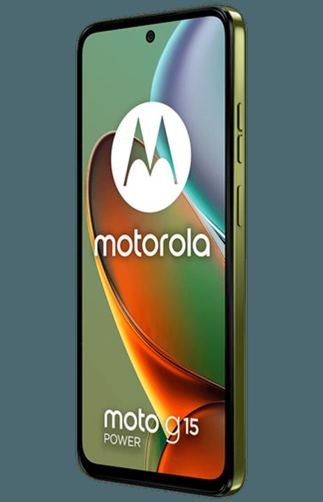 Actual product image Motorola Moto G15 Power (512 GB, Iguana Green, 6.72", Dual SIM, 4G)