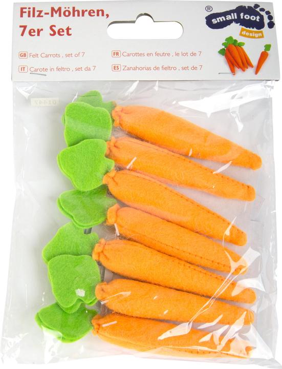 Actual product image small foot Carrots
