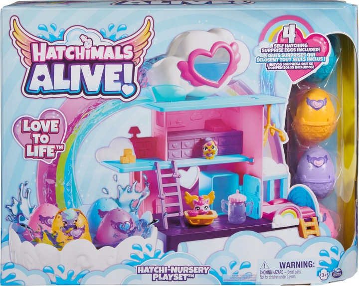 Image du produit Hatchimals EGG COL Playset Hatchi Nursery GML
