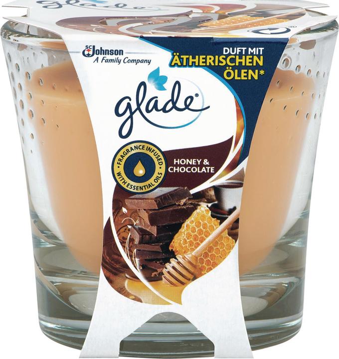 Actual product image Glade Scented candle Honey & Chocolate