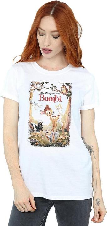 Image du produit T-shirt boyfriend en coton à l'effigie de l'affiche Femmes/Ladies (XL)