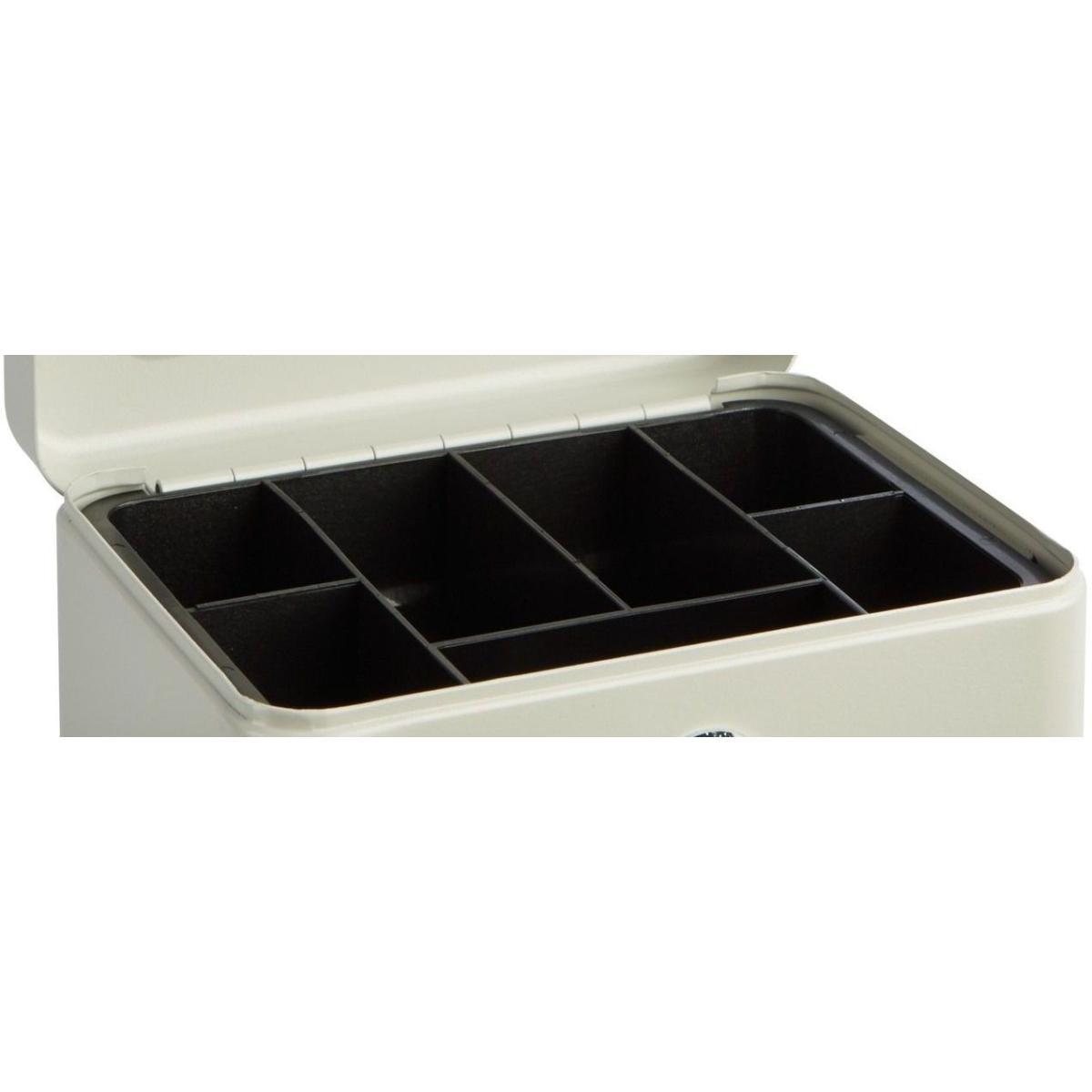 Alco, Geldkassette, Geldkassette Stahlblech mit Schloss 310x225x75mm grau
