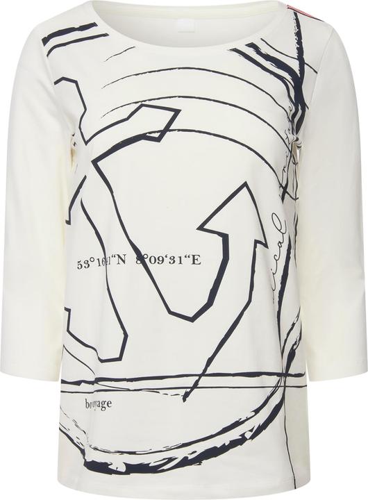 Actual product image Laurasøn Anchor 3/4 Sleeve Graphic Tee (XL)