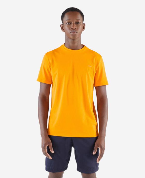 Actual product image Kiprun Men's Breathable Running T-shirt-Dry 500-Orange (M)