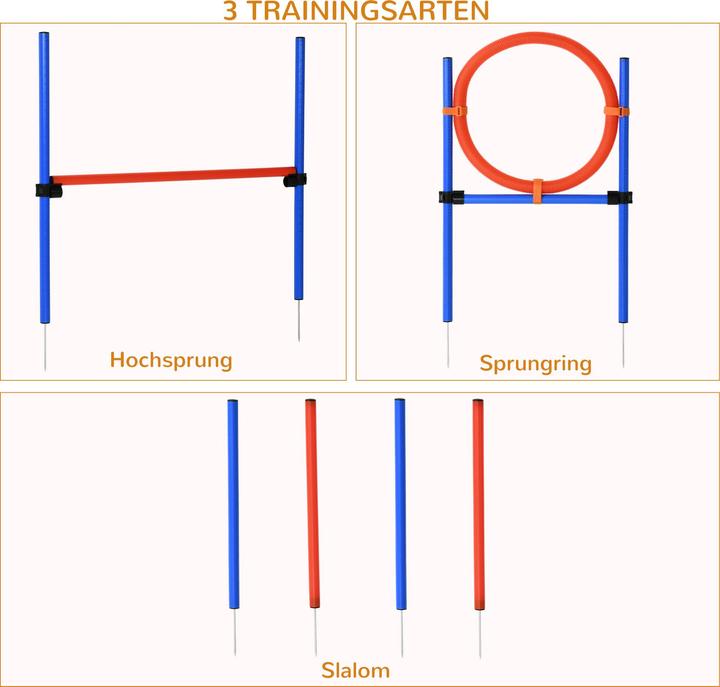 Nährwerte und Zutaten PawHut Hundesport (Agility)