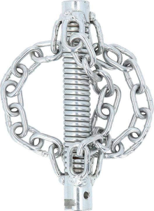 Produktbild KS Tools Kettenschleuderkopf mit glatter Kette, 3 Ketten, für Spirale 22 mm, Ø 45 mm (7.20 cm, 4.90 cm)