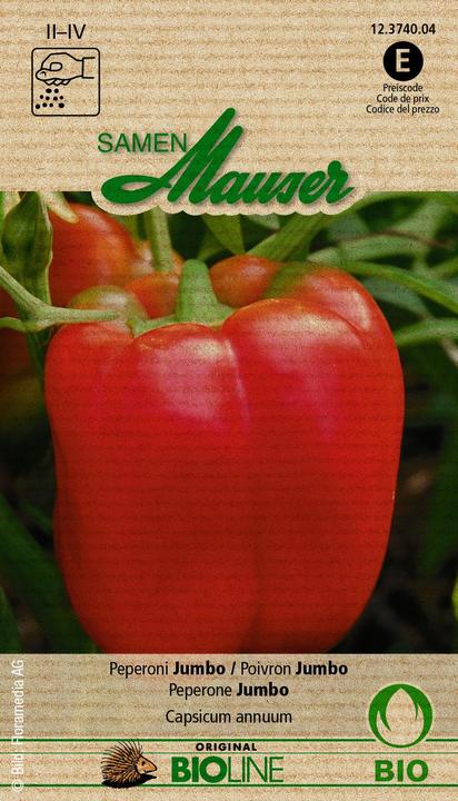 Produktbild Samen Mauser Peperoni Jumbo (Gemüsesamen)