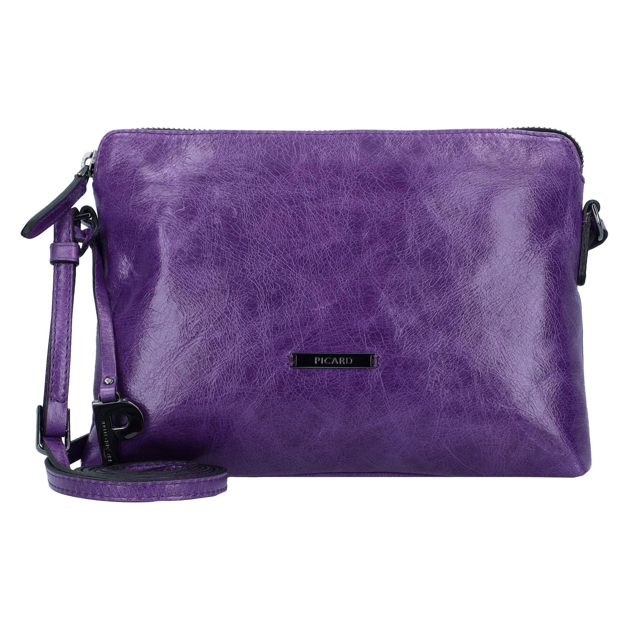 Picard, Damen, Handtasche, Better Me Umhängetasche Leder 24 Cm, Violett