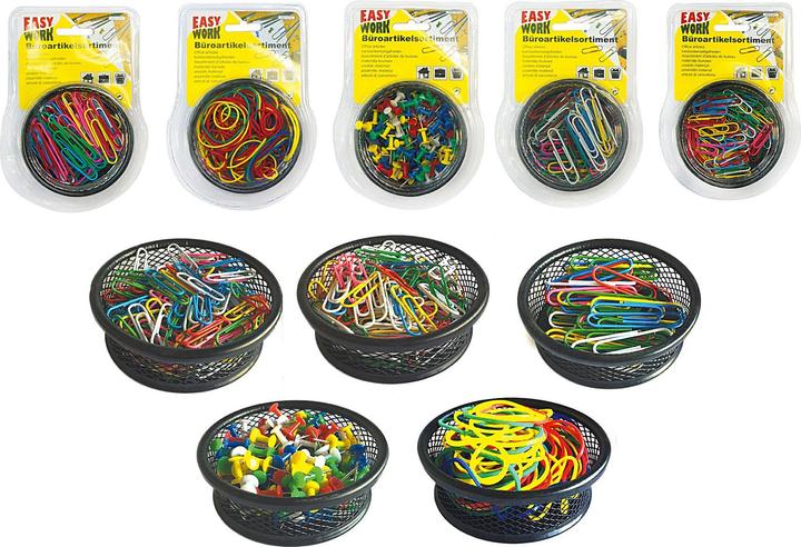 Immagine prodotto Easy Work Aghi a spillo / graffette / elastici (24x)