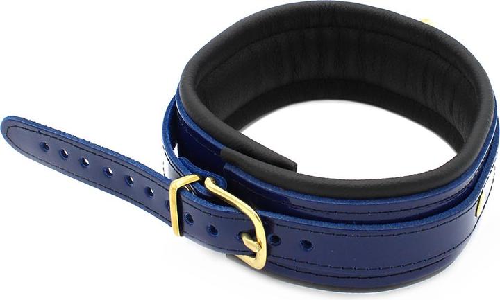 Produktbild Kiotos Blue Leather Collar