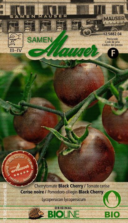 Produktbild Samen Mauser Cherrytomate Black Cherry (Gemüsesamen)