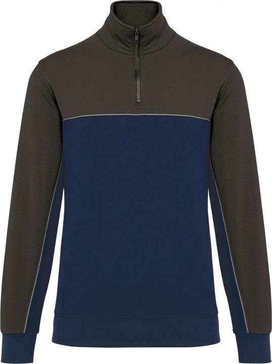 Produktbild Kariban Sweatshirt umweltfreundlicher Reissverschlusskragen (4XL)