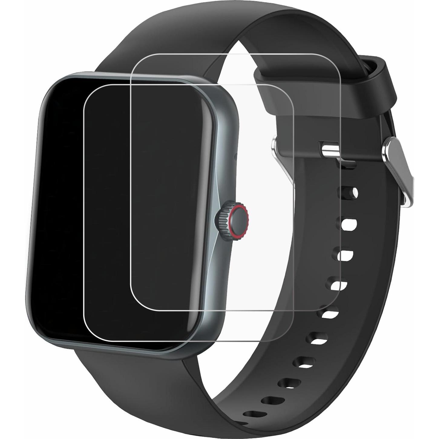 Thumbnail - ScreenLeaf Schutzfolie nachhaltiger Displayschutz Displayschutzfolie Folie Klar Transparent, Smartwatch Schutzfolie, Tra...