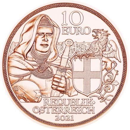 Münze Österreich, Münzen, Brüderlichkeit, (1.00, 2021)