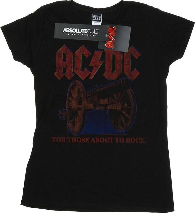 Produktbild AC/DC Für die die dabei sind zu rocken Canon TShirt aus Baumwolle (S)