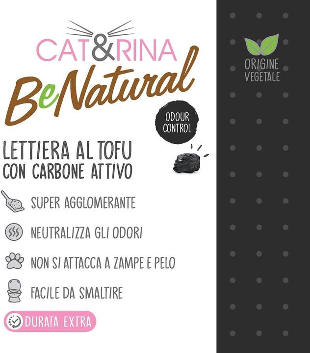 Immagine prodotto Cat&rina Lettiera per Gatti in Tofu (Biodegradabile, Raggruppamento)