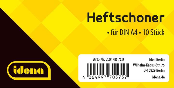 Produktbild Idena Heftschoner (A4)