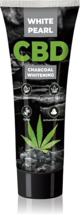 Actual product image Vita Liberata VitalCare - CBD Charcoal Whitening Toothpaste - Whitening toothpaste with hemp oil and activated
